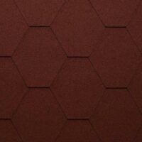 Гибкая битумная черепица Katepal KL, коричневый